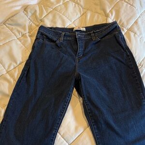 Dark Blue Denim Jeans